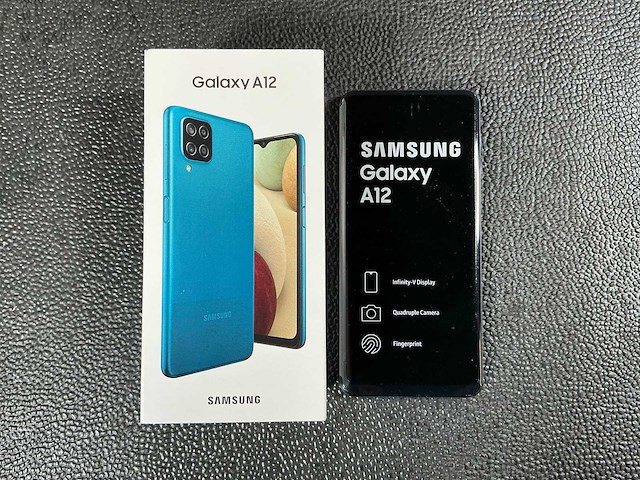 Samsung sm-a127f/ds galaxy a12 mobiele telefoon - afbeelding 1 van  5