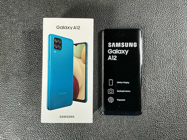 Samsung sm-a127f/ds galaxy a12 mobiele telefoon - afbeelding 1 van  5