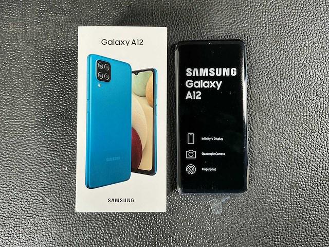 Samsung sm-a127f/ds galaxy a12 mobiele telefoon - afbeelding 1 van  5