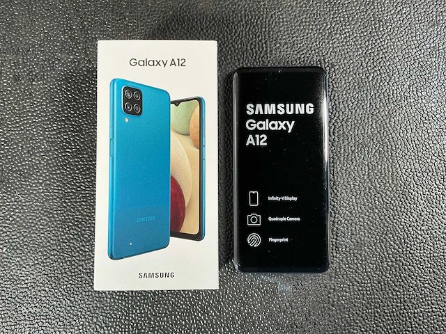 Samsung sm-a127f/ds galaxy a12 mobiele telefoon - afbeelding 1 van  5