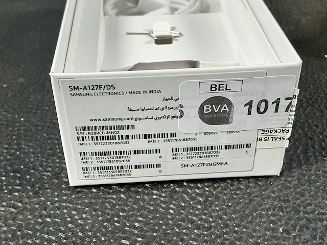 Samsung sm-a127f/ds galaxy a12 mobiele telefoon - afbeelding 5 van  5