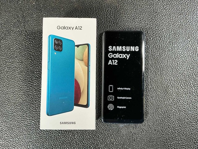 Samsung sm-a127f/ds galaxy a12 mobiele telefoon - afbeelding 1 van  5