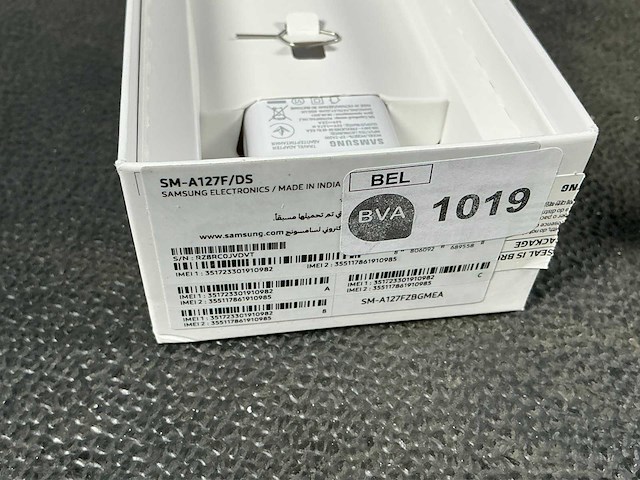 Samsung sm-a127f/ds galaxy a12 mobiele telefoon - afbeelding 5 van  5