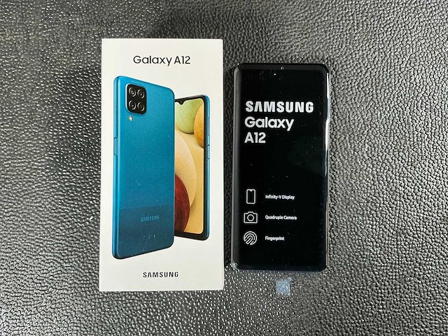 Samsung sm-a127f/ds galaxy a12 mobiele telefoon - afbeelding 1 van  5