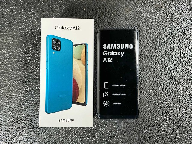 Samsung sm-a127f/ds galaxy a12 mobiele telefoon - afbeelding 1 van  5
