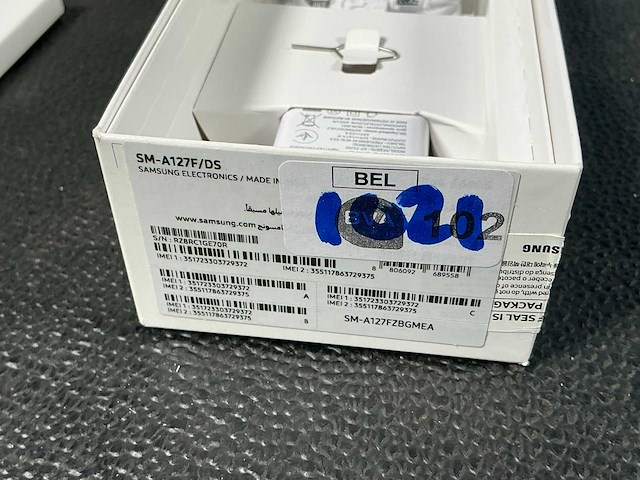 Samsung sm-a127f/ds galaxy a12 mobiele telefoon - afbeelding 4 van  5