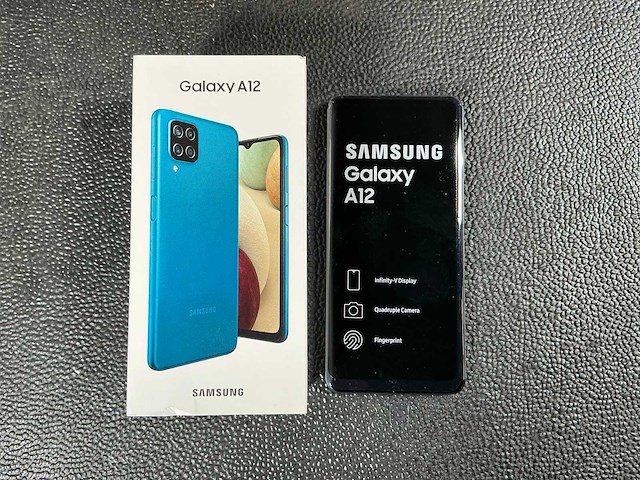 Samsung sm-a127f/ds galaxy a12 mobiele telefoon - afbeelding 1 van  5
