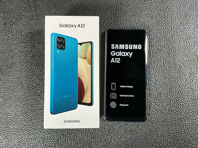 Samsung sm-a127f/ds galaxy a12 mobiele telefoon - afbeelding 1 van  5