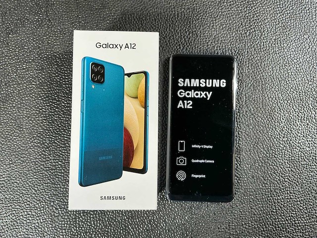 Samsung sm-a127f/ds galaxy a12 mobiele telefoon - afbeelding 1 van  5