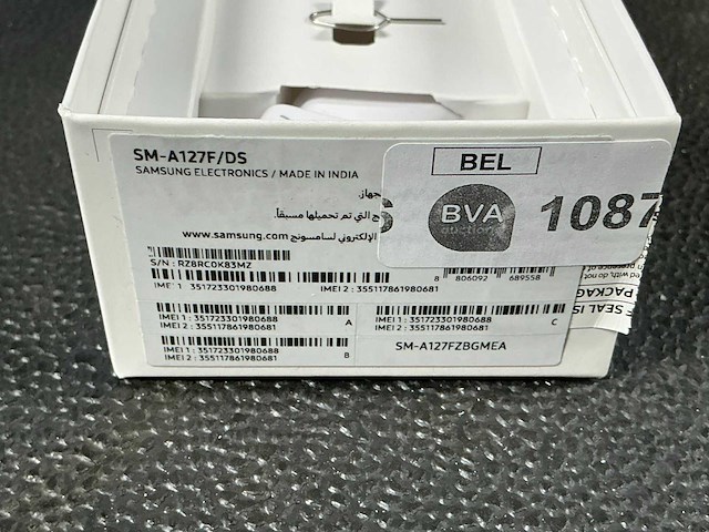 Samsung sm-a127f/ds galaxy a12 mobiele telefoon - afbeelding 5 van  5