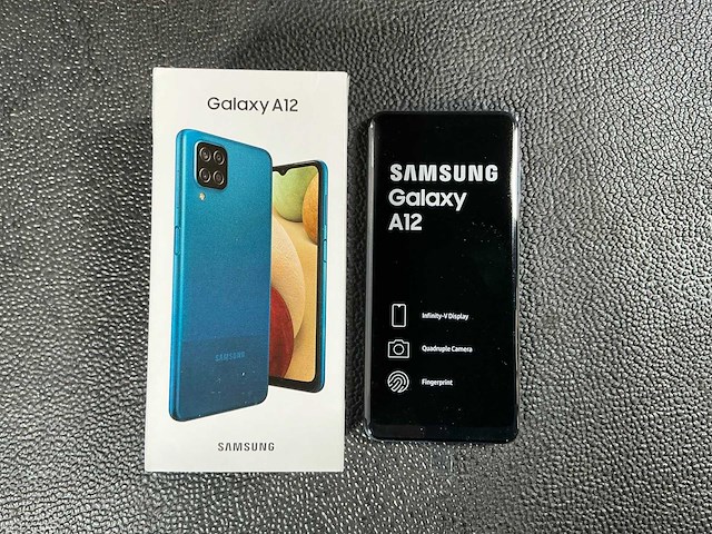 Samsung sm-a127f/ds galaxy a12 mobiele telefoon - afbeelding 1 van  5