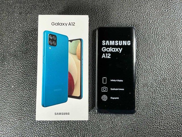 Samsung sm-a127f/ds galaxy a12 mobiele telefoon - afbeelding 1 van  5