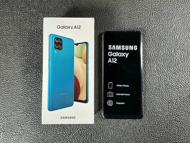 Samsung sm-a127f/ds galaxy a12 mobiele telefoon - afbeelding 1 van  5