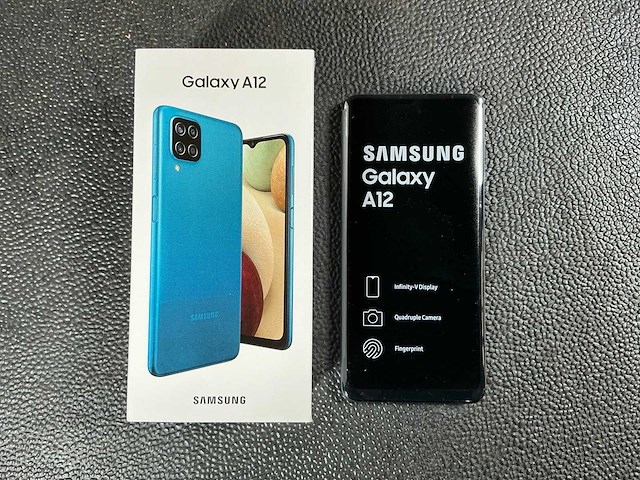 Samsung sm-a127f/ds galaxy a12 mobiele telefoon - afbeelding 1 van  5