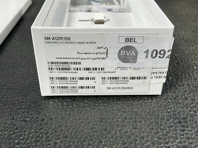 Samsung sm-a127f/ds galaxy a12 mobiele telefoon - afbeelding 5 van  5