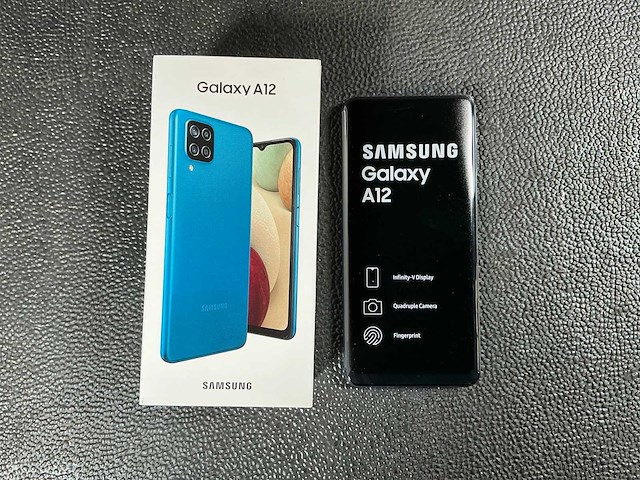 Samsung sm-a127f/ds galaxy a12 mobiele telefoon - afbeelding 1 van  5