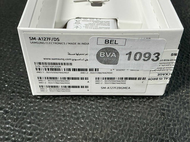 Samsung sm-a127f/ds galaxy a12 mobiele telefoon - afbeelding 4 van  5