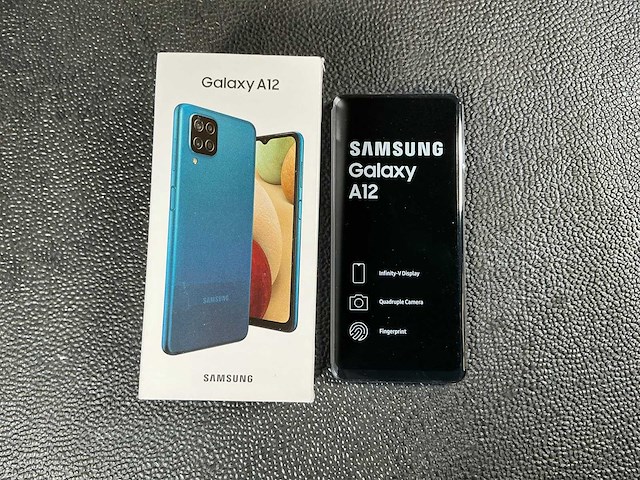 Samsung sm-a127f/ds galaxy a12 mobiele telefoon - afbeelding 1 van  5