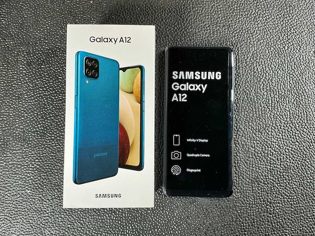 Samsung sm-a127f/ds galaxy a12 mobiele telefoon - afbeelding 1 van  5