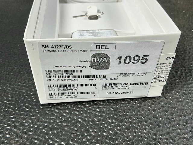 Samsung sm-a127f/ds galaxy a12 mobiele telefoon - afbeelding 5 van  5