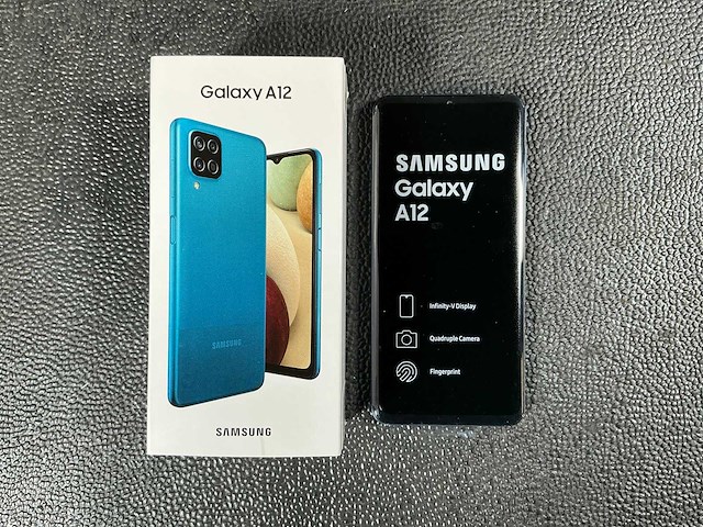 Samsung sm-a127f/ds galaxy a12 mobiele telefoon - afbeelding 1 van  5