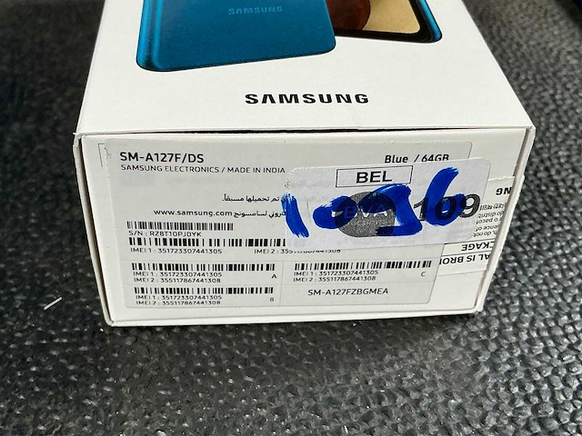 Samsung sm-a127f/ds galaxy a12 mobiele telefoon - afbeelding 4 van  5