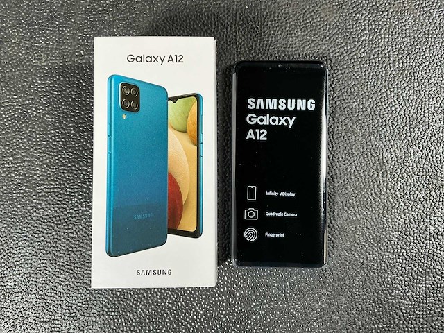 Samsung sm-a127f/ds galaxy a12 mobiele telefoon - afbeelding 1 van  5