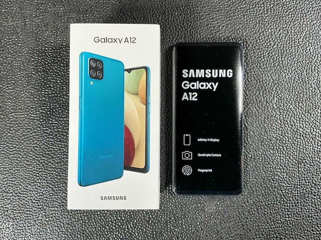 Samsung sm-a127f/ds galaxy a12 mobiele telefoon - afbeelding 1 van  5