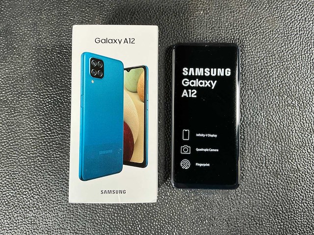 Samsung sm-a127f/ds galaxy a12 mobiele telefoon - afbeelding 1 van  5