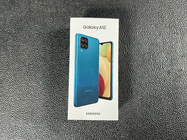 Samsung sm-a127f/ds galaxy a12 mobiele telefoon - afbeelding 1 van  3
