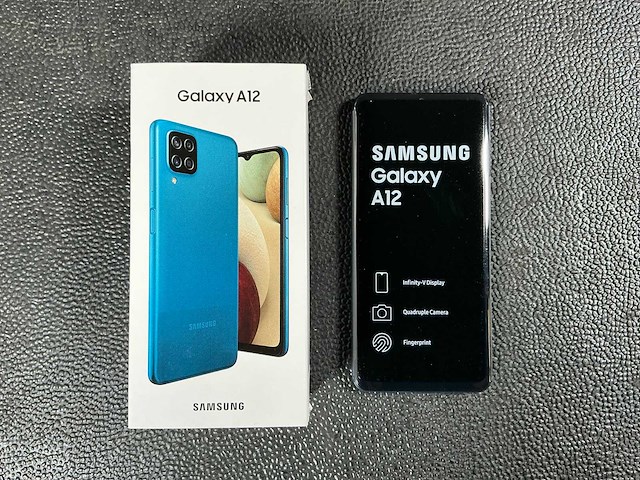 Samsung sm-a127f/ds galaxy a12 mobiele telefoon - afbeelding 1 van  5