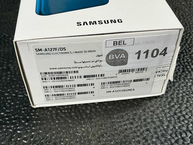 Samsung sm-a127f/ds galaxy a12 mobiele telefoon - afbeelding 4 van  5