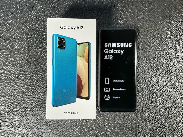 Samsung sm-a127f/ds galaxy a12 mobiele telefoon - afbeelding 1 van  5