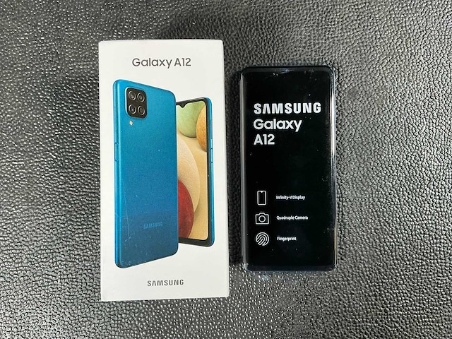 Samsung sm-a127f/ds galaxy a12 mobiele telefoon - afbeelding 1 van  5