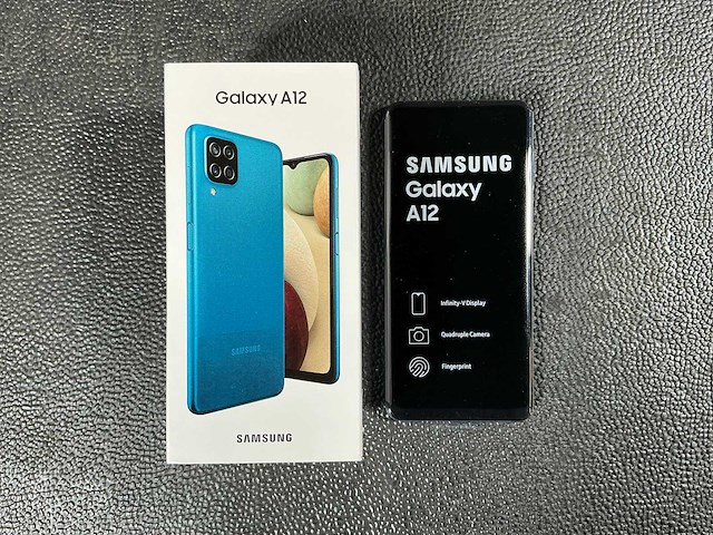 Samsung sm-a127f/ds galaxy a12 mobiele telefoon - afbeelding 1 van  5