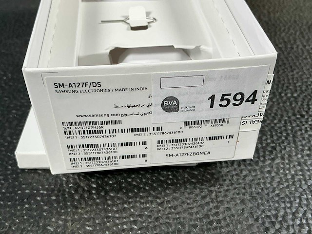 Samsung sm-a127f/ds galaxy a12 mobiele telefoon - afbeelding 5 van  5