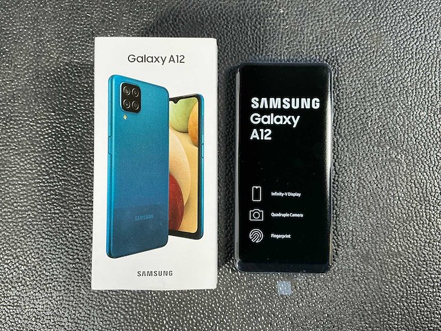 Samsung sm-a127f/ds galaxy a12 mobiele telefoon - afbeelding 1 van  5