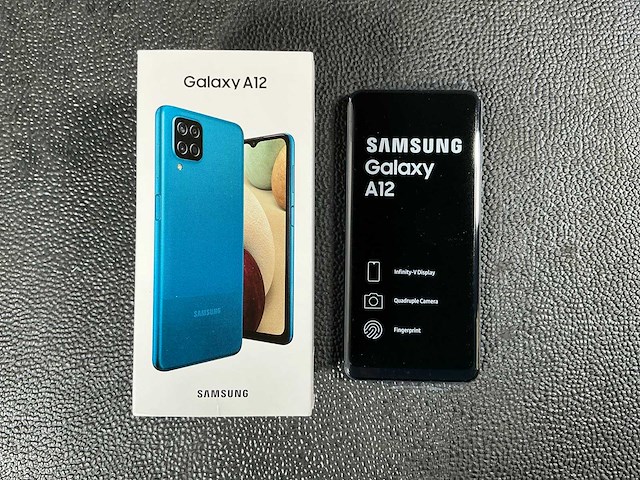 Samsung sm-a127f/ds galaxy a12 mobiele telefoon - afbeelding 1 van  5