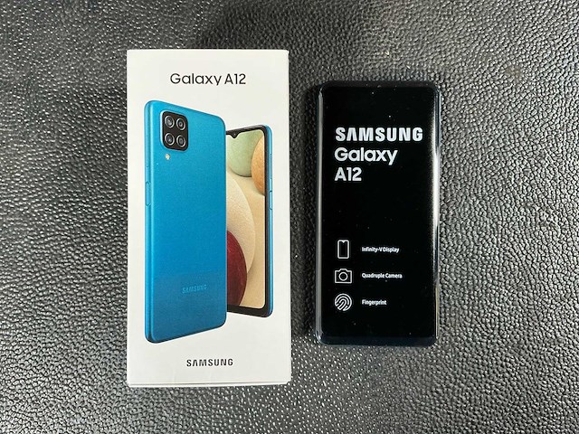 Samsung sm-a127f/ds galaxy a12 mobiele telefoon - afbeelding 1 van  5