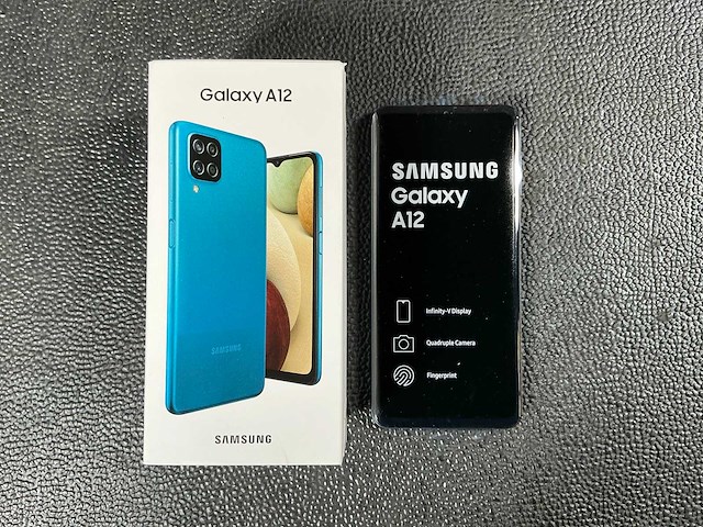 Samsung sm-a127f/ds galaxy a12 mobiele telefoon - afbeelding 1 van  5