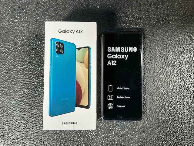 Samsung sm-a127f/ds galaxy a12 mobiele telefoon - afbeelding 1 van  5