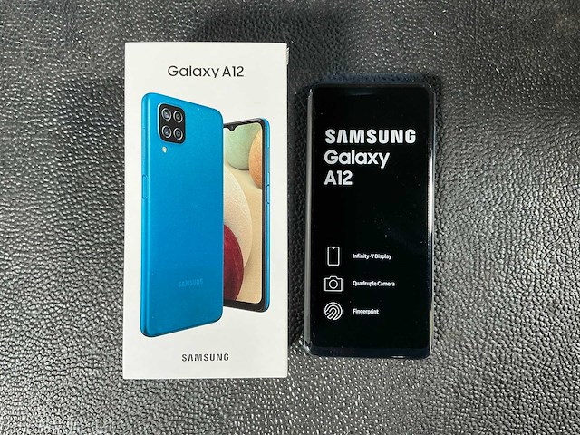 Samsung sm-a127f/ds galaxy a12 mobiele telefoon - afbeelding 1 van  5