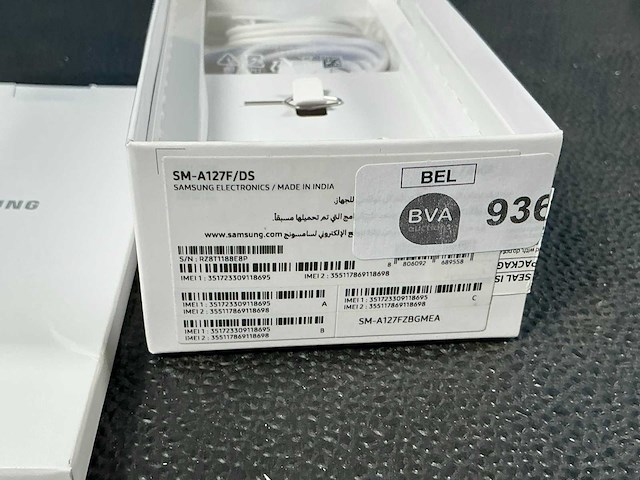 Samsung sm-a127f/ds galaxy a12 mobiele telefoon - afbeelding 5 van  5