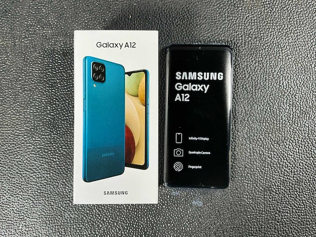 Samsung sm-a127f/ds galaxy a12 mobiele telefoon - afbeelding 1 van  4