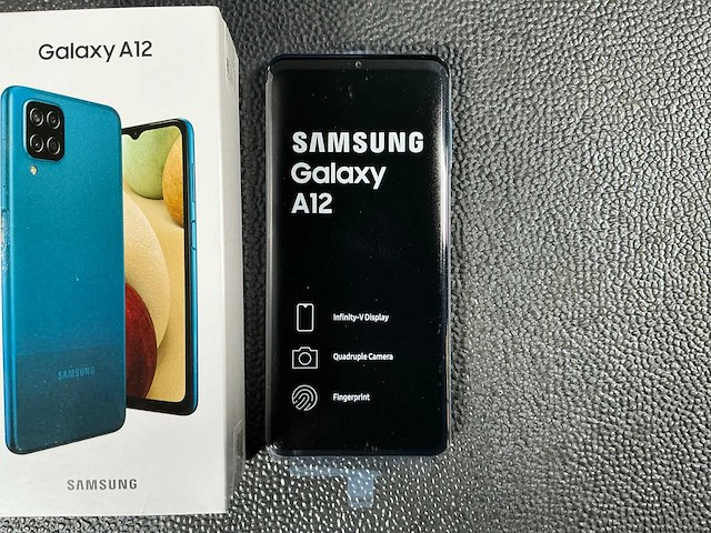 Samsung sm-a127f/ds galaxy a12 mobiele telefoon - afbeelding 2 van  4