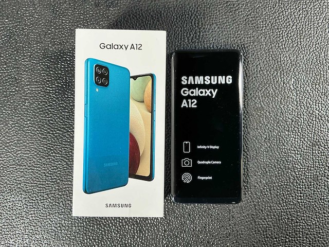 Samsung sm-a127f/ds galaxy a12 mobiele telefoon - afbeelding 1 van  5