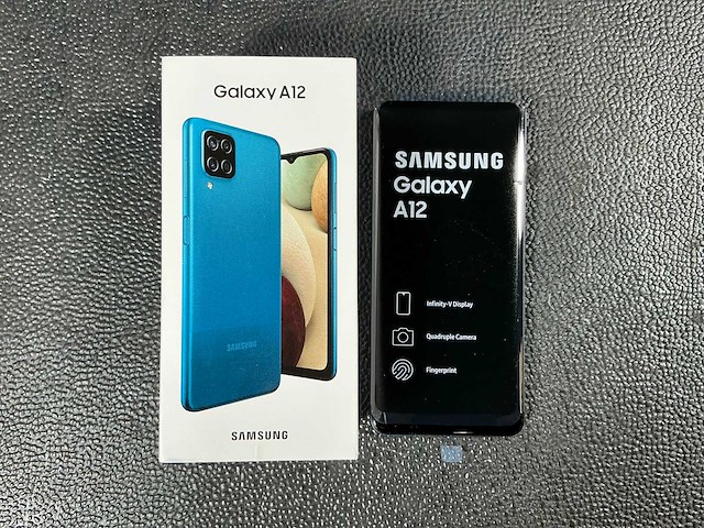 Samsung sm-a127f/ds galaxy a12 mobiele telefoon - afbeelding 1 van  5