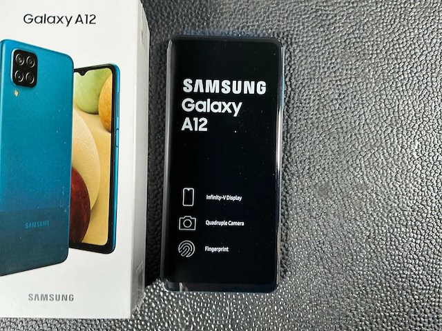 Samsung sm-a127f/ds galaxy a12 mobiele telefoon - afbeelding 1 van  4