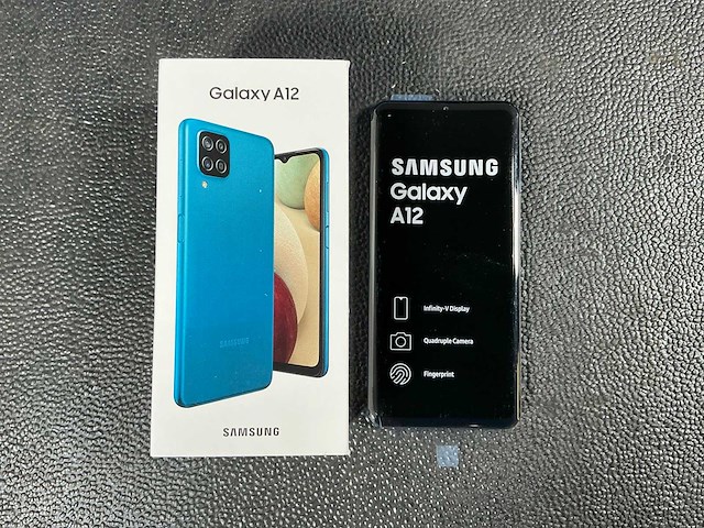 Samsung sm-a127f/ds galaxy a12 mobiele telefoon - afbeelding 1 van  5