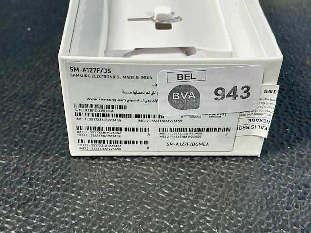 Samsung sm-a127f/ds galaxy a12 mobiele telefoon - afbeelding 5 van  5